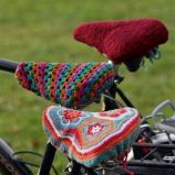 Landlust Crochet Bicycle Seat Cover